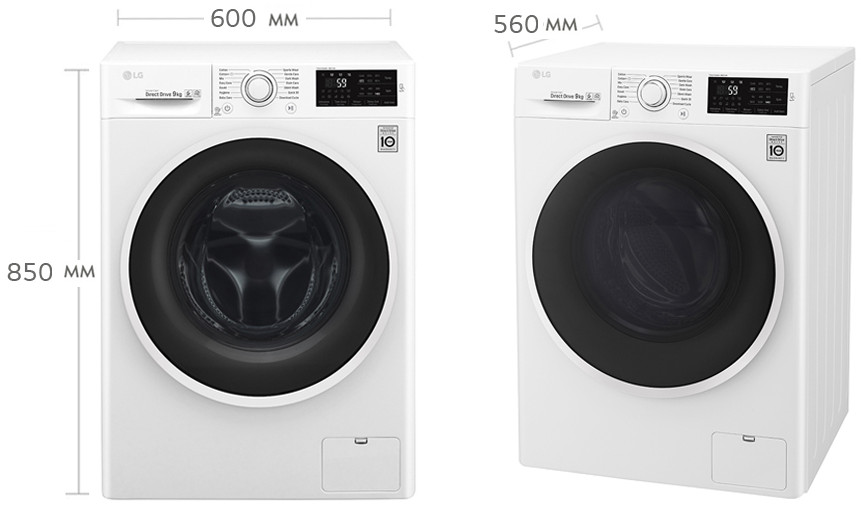 Стиральные машины LG с фронтальной загрузкой в Одессе